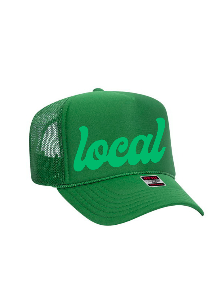 Local / Mid Profile Foam Trucker Hat / St. Patrick's