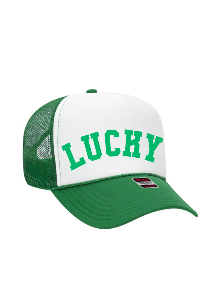 Lucky / Mid Profile Foam Trucker Hat / St. Patrick's