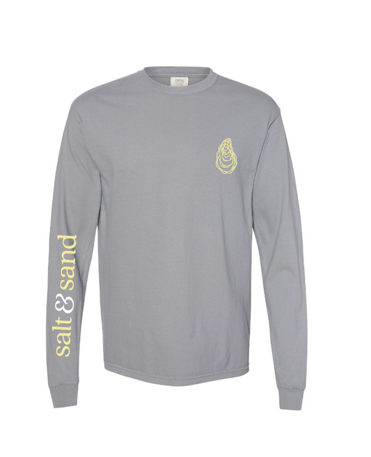 Unisex Jersey Long Sleeve Tee / Gray / Coastal