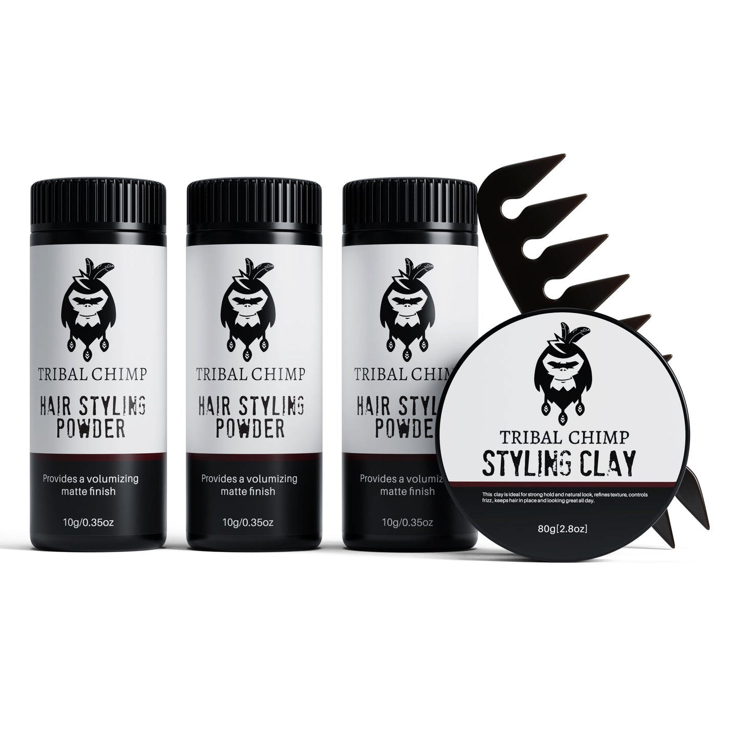 Styling Clay Tribal Chimp