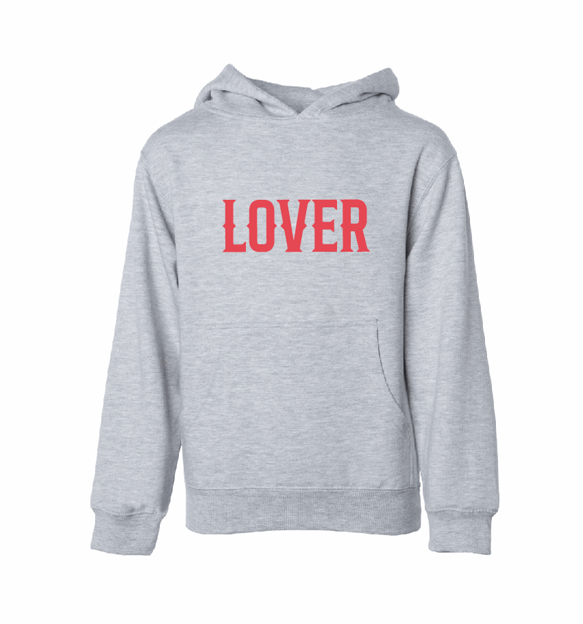 Lover / Salt & Sand / YOUTH Fleece Hoodie / 5 Colors / Valentine's Day