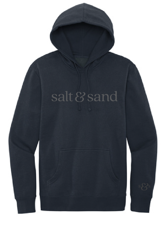 Softstyle Fleece Hoodie / Navy / Salt and Sand